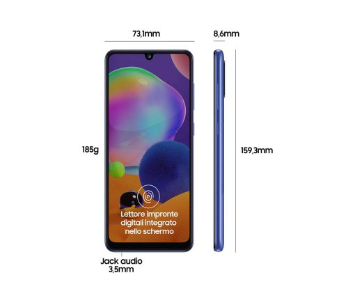 گوشی موبایل Samsung مدل Galaxy A31 SM-A315F/DS دو سیم کارت ظرفیت 128/4 گیگابایت